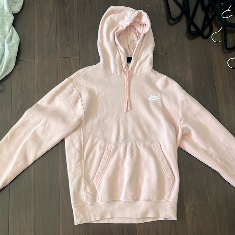 Nike pink hoodie size xs